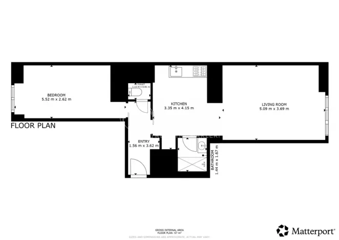 Pronájem bytu 2+kk, Praha - Vysočany, Kolbenova, 60 m2