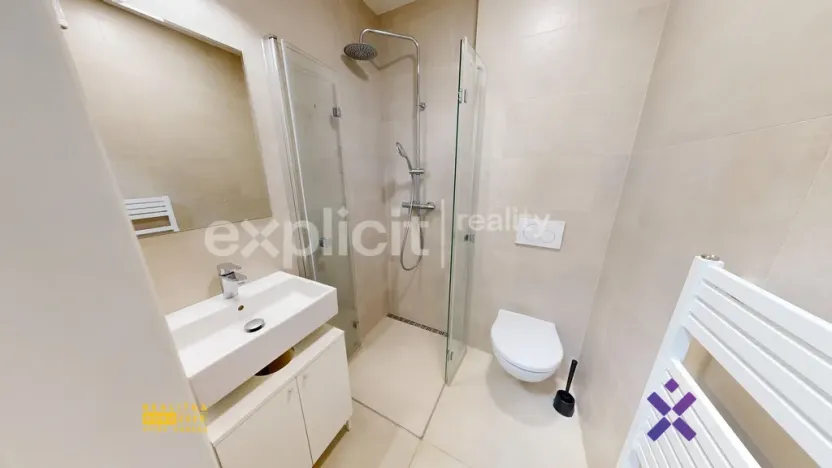 Pronájem bytu 1+1, Vsetín, Na Hrázi, 31 m2