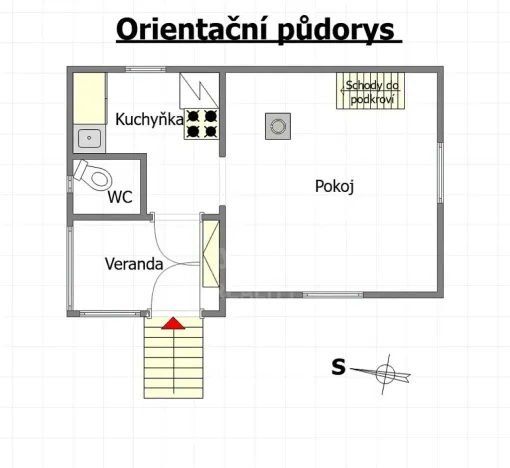 Prodej chaty, Horní Stropnice, 36 m2