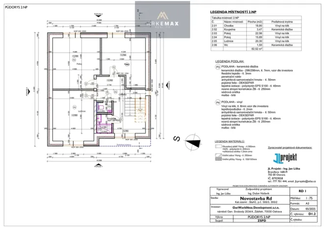 Pronájem rodinného domu, Staříč, 160 m2