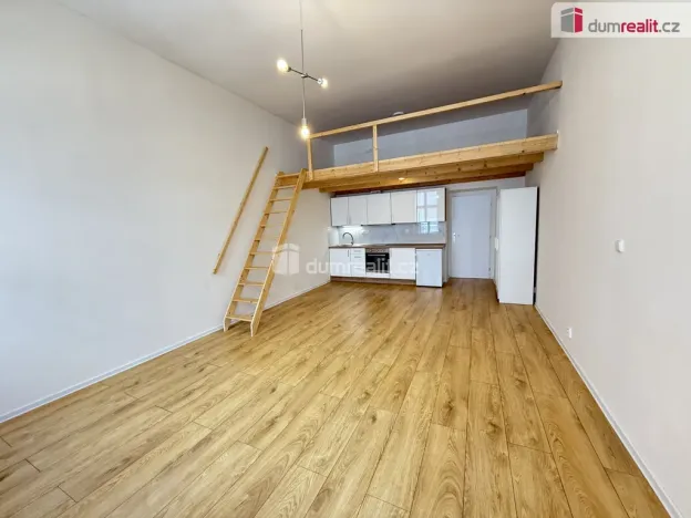 Pronájem bytu 1+kk, Praha - Smíchov, Na Valentince, 48 m2