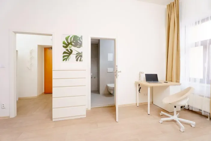 Pronájem bytu 1+kk, Praha - Libeň, Kolčavka, 35 m2