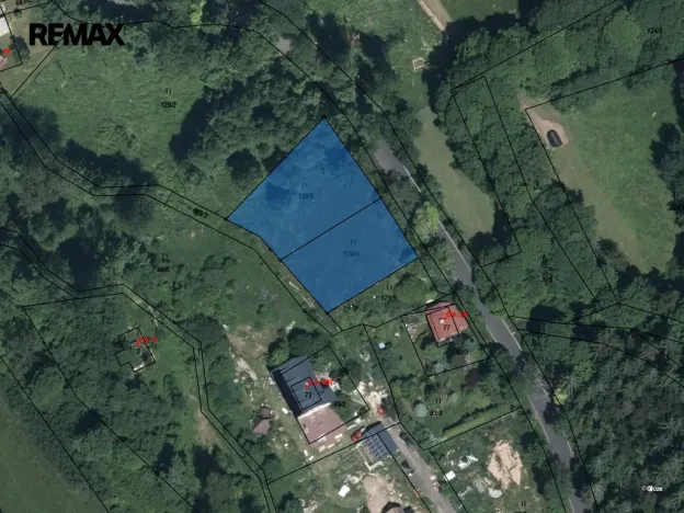 Prodej pozemku pro bydlení, Merklín, 1000 m2