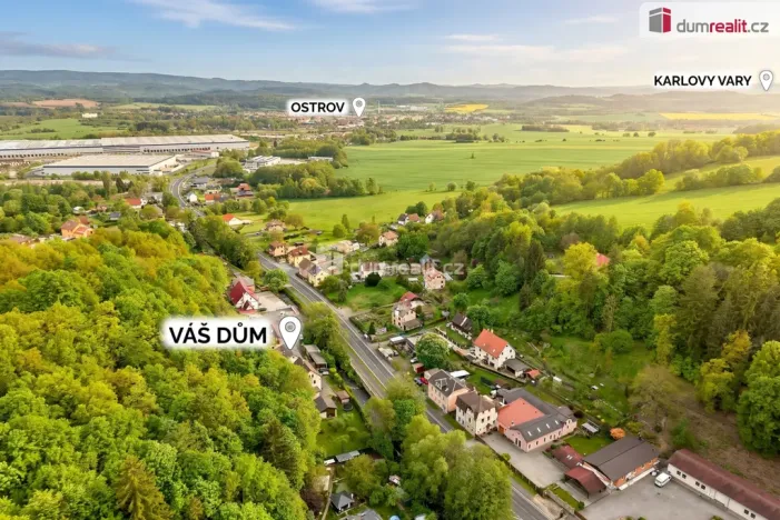 Prodej rodinného domu, Ostrov - Horní Žďár, 217 m2