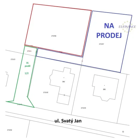 Prodej pozemku pro bydlení, Únětice, Svatý Jan, 936 m2