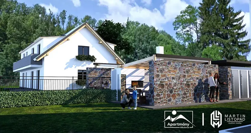 Prodej apartmánu, Mikulovice, 41 m2