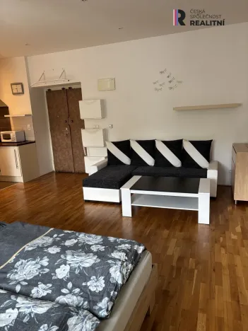 Pronájem bytu 1+kk, Praha - Nusle, Jaurisova, 35 m2