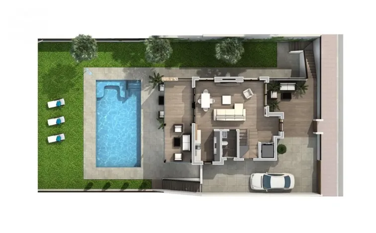 Prodej rodinného domu, Rojales, Alicante, Španělsko, 124 m2