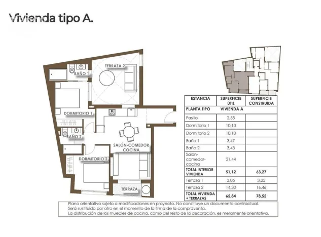 Prodej bytu 3+kk, Torrevieja, Alicante, Španělsko, 63 m2