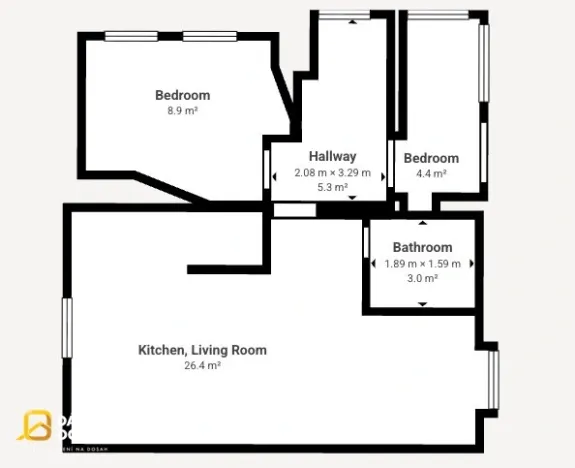 Prodej rodinného domu, Zlín, Štefánikova, 100 m2