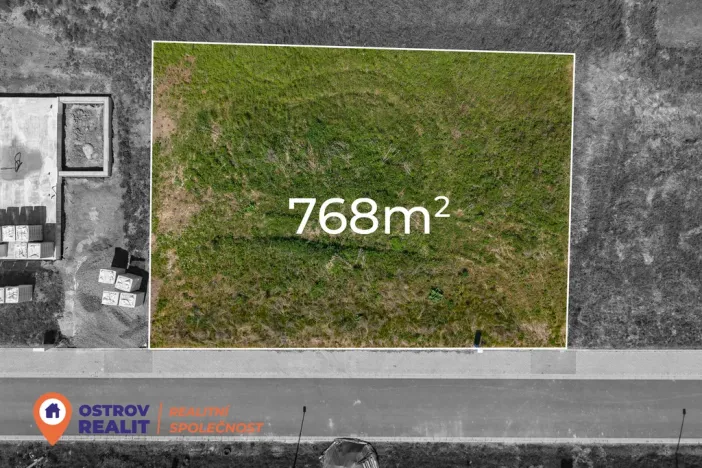 Prodej pozemku pro bydlení, Újezd, 768 m2