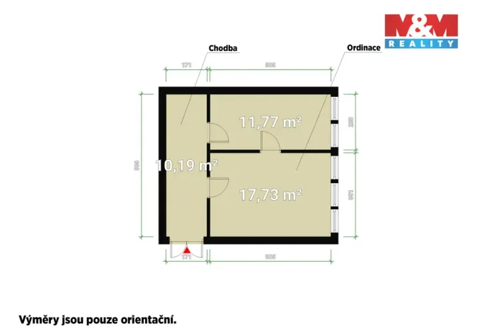 Pronájem obchodního prostoru, Nepomuk, Na Vinici III., 39 m2