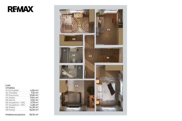 Prodej rodinného domu, Unhošť, 156 m2