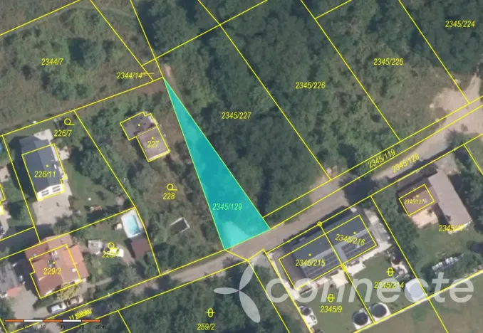 Prodej pozemku pro bydlení, Praha - Lipence, U žlábku, 1270 m2