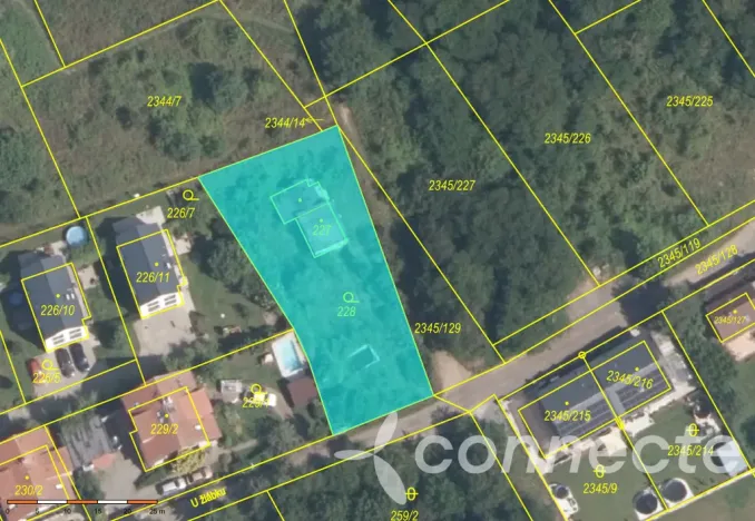 Prodej pozemku pro bydlení, Praha - Lipence, U žlábku, 1270 m2