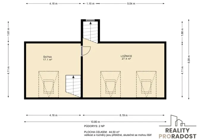 Pronájem bytu 4+1, Jihlava, Na Vyhlídce, 109 m2