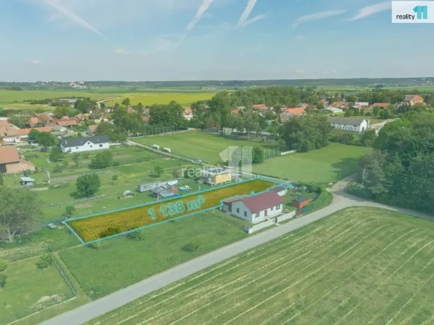 Pronájem pozemku pro bydlení, Jíkev, 1138 m2