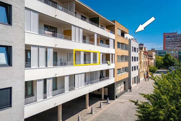 Pronájem bytu 2+kk, Pardubice - Zelené Předměstí, Smilova, 67 m2
