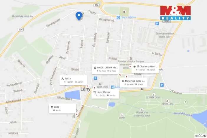 Pronájem bytu 2+kk, Lány, U lipky, 44 m2