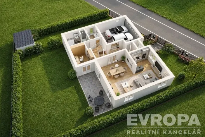 Pronájem rodinného domu, Průhonice, U Cihelny, 237 m2