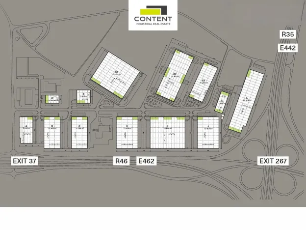 Pronájem skladu, Olomouc - Slavonín, Na Statkách, 11658 m2