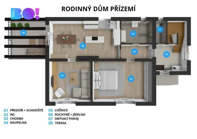 Prodej rodinného domu, Třinec - Dolní Líštná, 160 m2