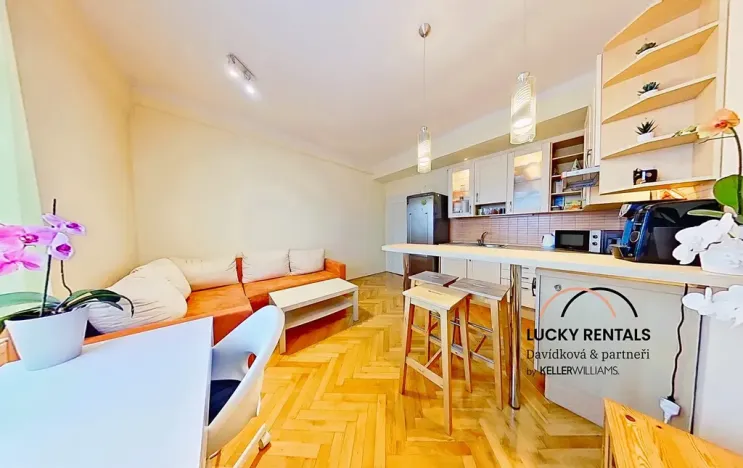 Pronájem bytu 2+kk, Praha - Žižkov, Hartigova, 40 m2