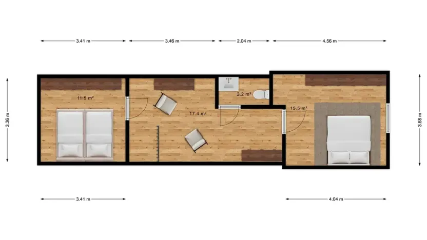 Prodej chalupy, Malinová, 105 m2