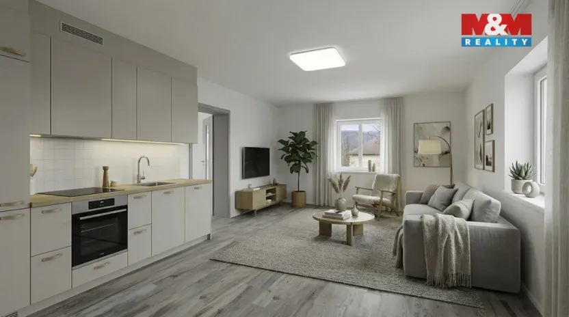 Prodej bytu 3+kk, Libčice nad Vltavou, Letecká, 68 m2
