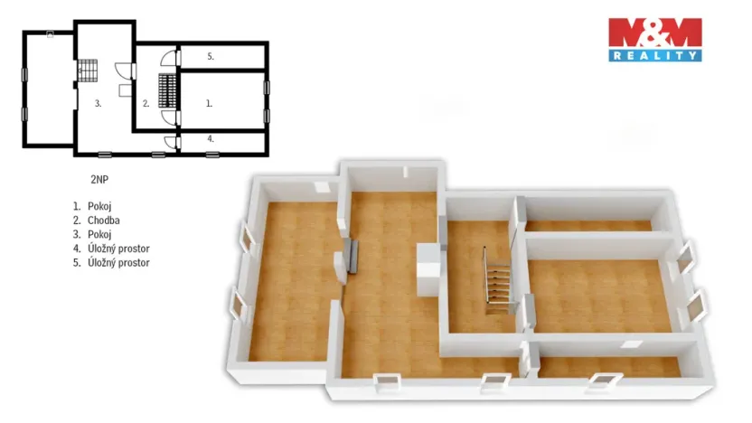 Prodej rodinného domu, Staré Křečany - Nové Křečany, 133 m2