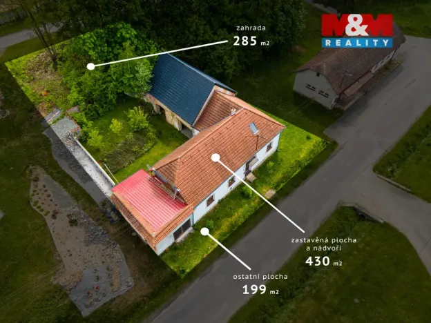 Prodej rodinného domu, Gruna, 85 m2