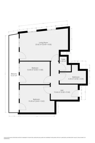 Pronájem bytu 3+kk, Praha - Vysočany, Gerstelova, 82 m2
