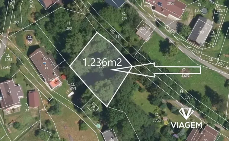 Prodej pozemku pro bydlení, Roztoky u Semil, 1011 m2