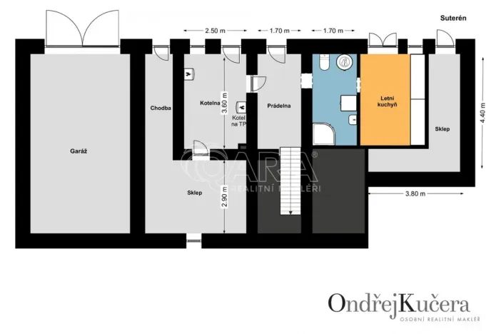 Prodej rodinného domu, Kosoř, Dolejší, 395 m2