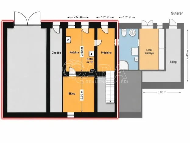 Prodej rodinného domu, Kosoř, Dolejší, 225 m2
