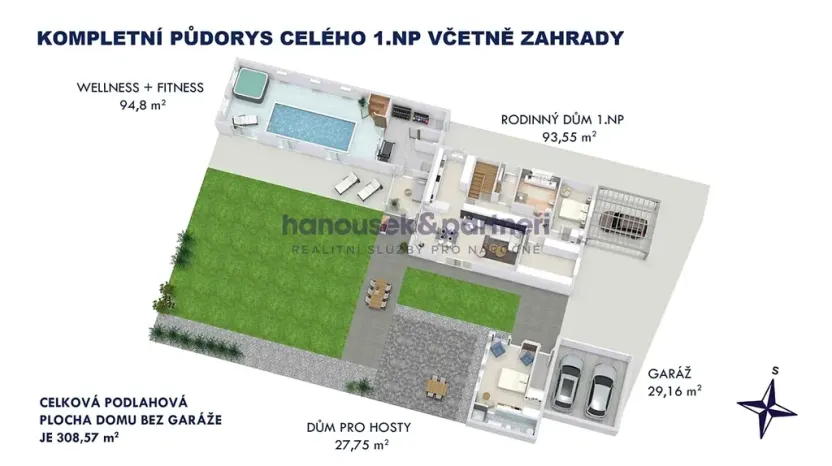 Prodej vily, Mezouň, 306 m2