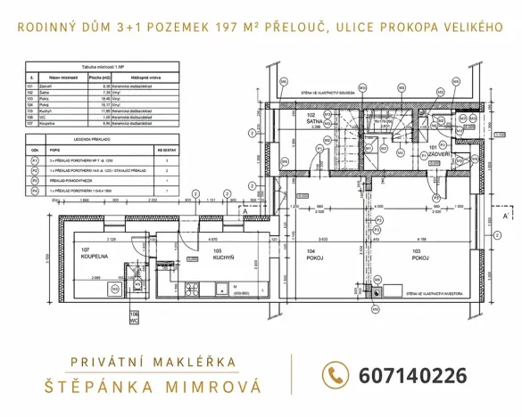 Prodej rodinného domu, Přelouč, Prokopa Velikého, 110 m2