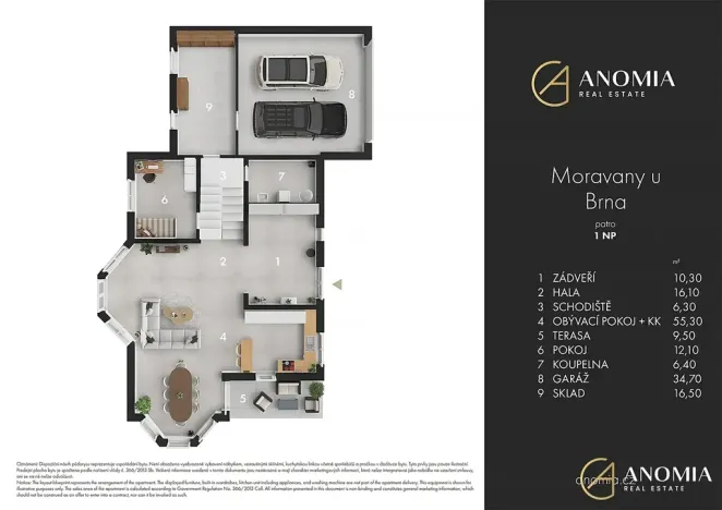 Prodej rodinného domu, Moravany, Pod Remízkem, 322 m2