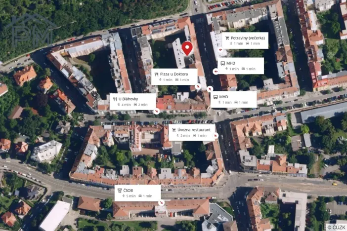 Prodej bytu 4+1, Brno - Veveří, Úvoz, 125 m2
