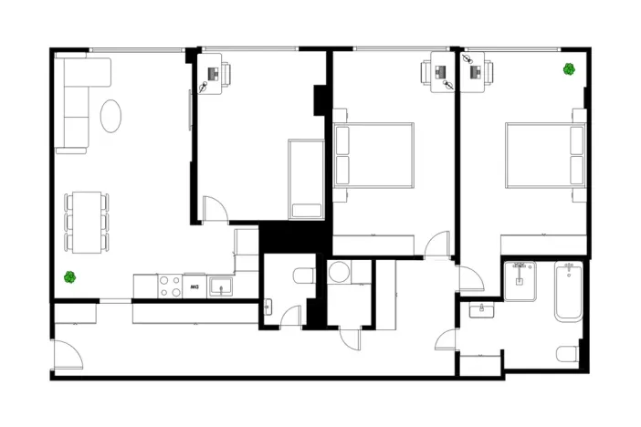 Prodej bytu 3+kk, Praha - Braník, Školní, 104 m2