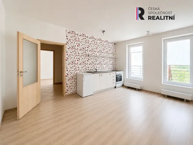 Pronájem bytu 2+kk, Brno - Žebětín, Říčanská, 50 m2