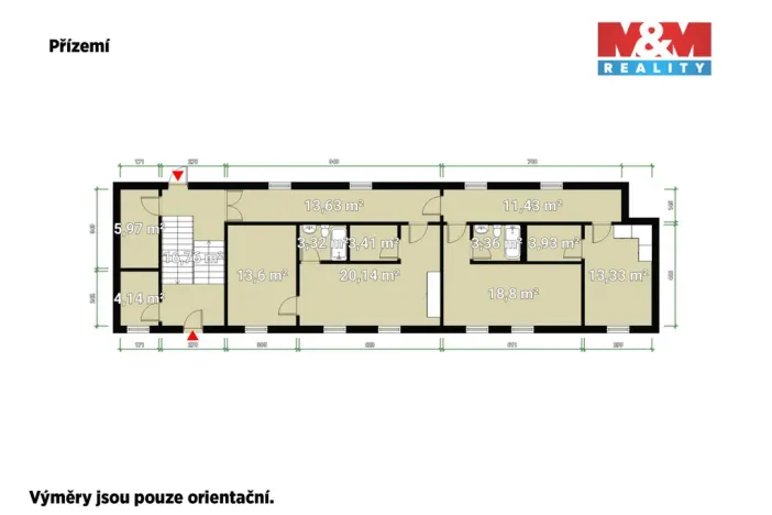 Prodej činžovního domu, Babylon, 370 m2