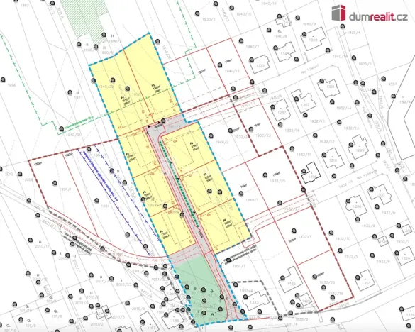 Prodej pozemku pro bydlení, Slavičín, 6468 m2