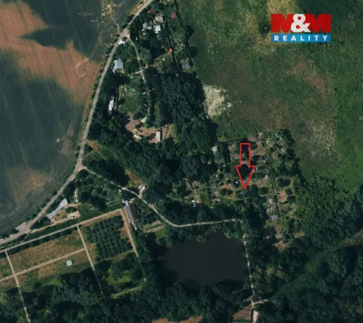 Pronájem zahrady, Přezletice, 300 m2
