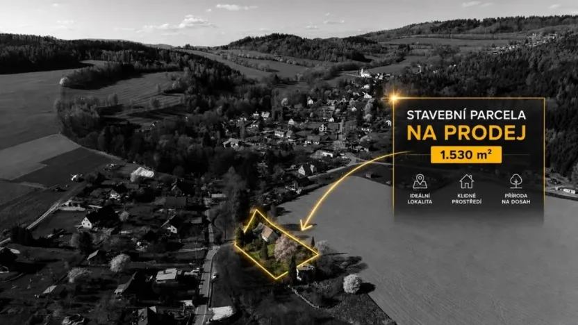 Prodej pozemku pro bydlení, Velké Svatoňovice - Markoušovice, 1530 m2