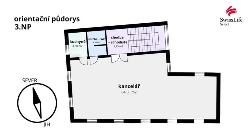 Pronájem obchodního prostoru, Kolín, Sokolská, 93 m2