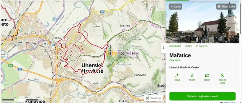 Prodej pole, Uherské Hradiště, 4041 m2