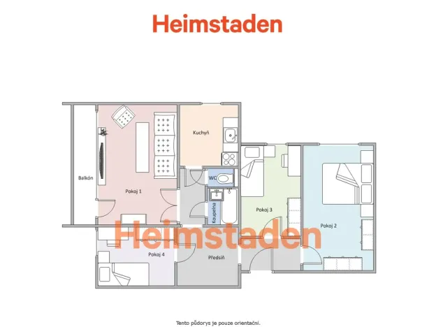 Pronájem bytu 4+1, Havířov - Podlesí, Mládežnická, 88 m2