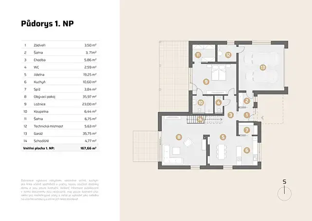 Pronájem rodinného domu, Vysoký Újezd, Pod Ovčínem, 244 m2
