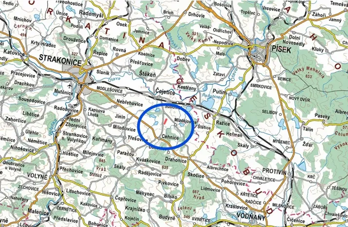 Prodej pole, Cehnice, 25544 m2